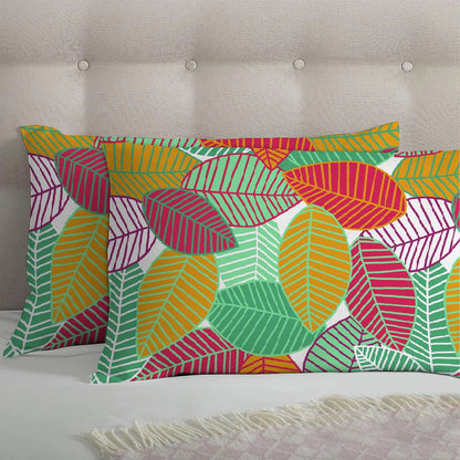 3/6 Piece - Red & Green Leaf  Set - 3062