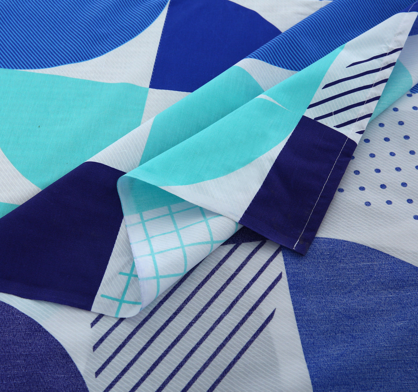 3/6 Piece - Blue Geometric Set -3056