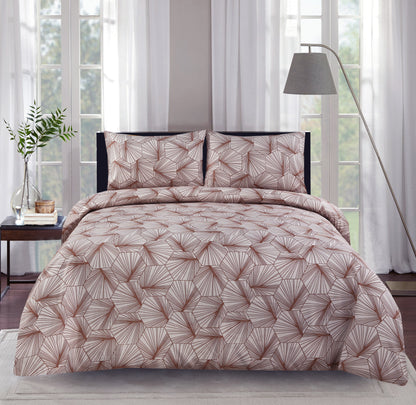 3/6 Piece - Hexa Pink Lined Set - 3165