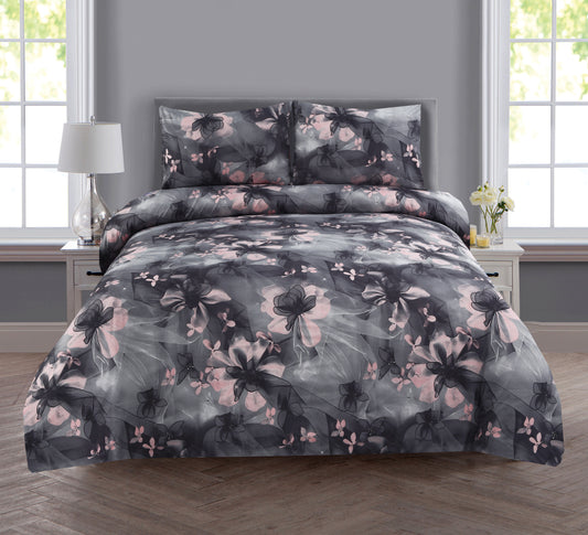 6 Piece - Green Fairytopia Printed Duvet Cover Set