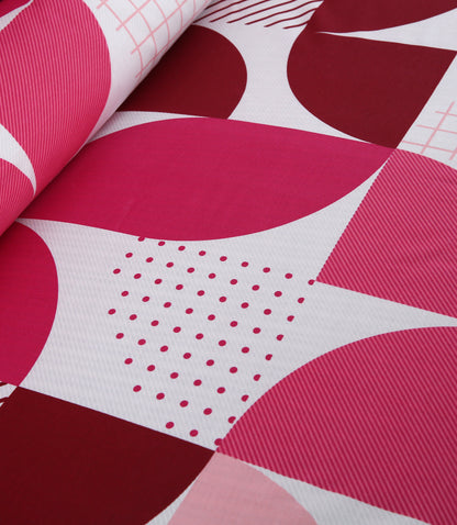 3/6 Piece - Pink Geometric Set -3057