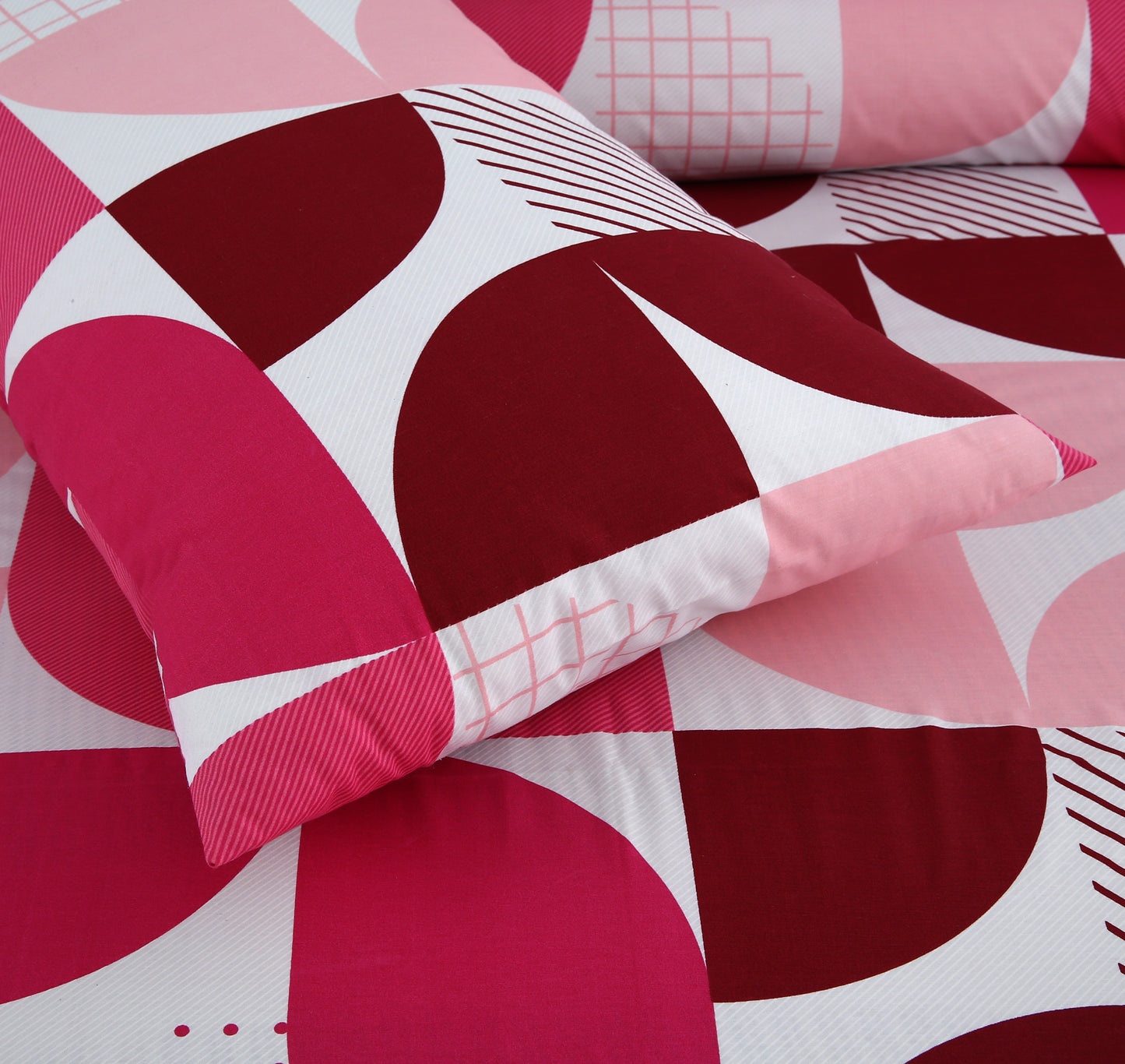 3/6 Piece - Pink Geometric Set -3057