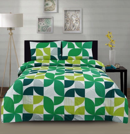 3/6 Piece - Green Geometric Set - 3055