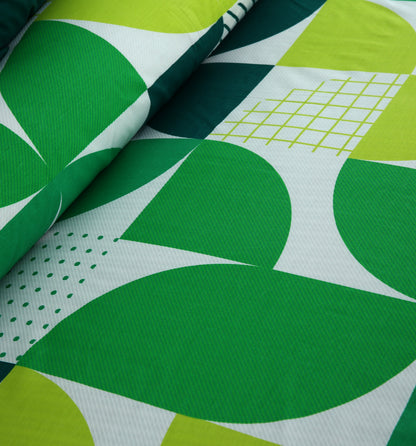3/6 Piece - Green Geometric Set - 3055