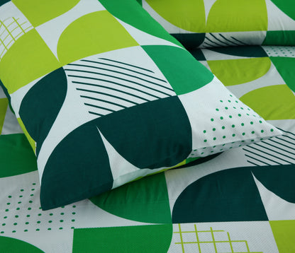 3/6 Piece - Green Geometric Set - 3055