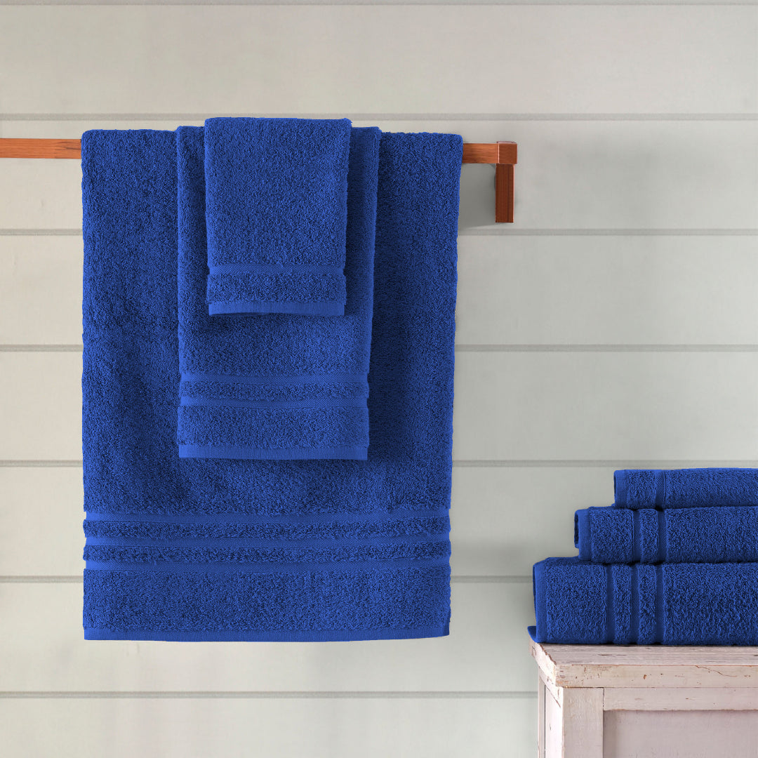 Navy Towel - 100% Cotton