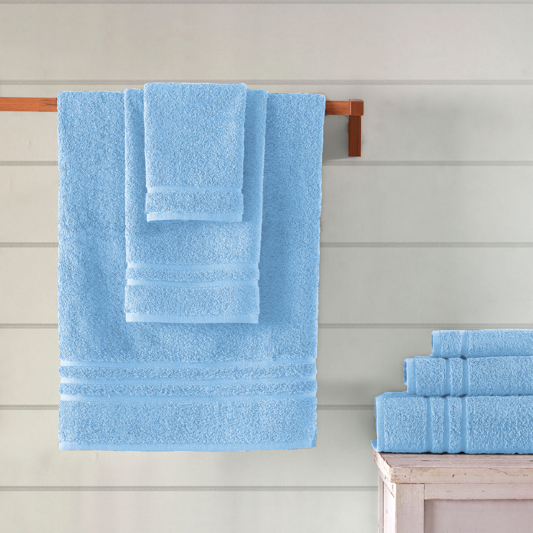 Pale Blue Towel - 100% Cotton