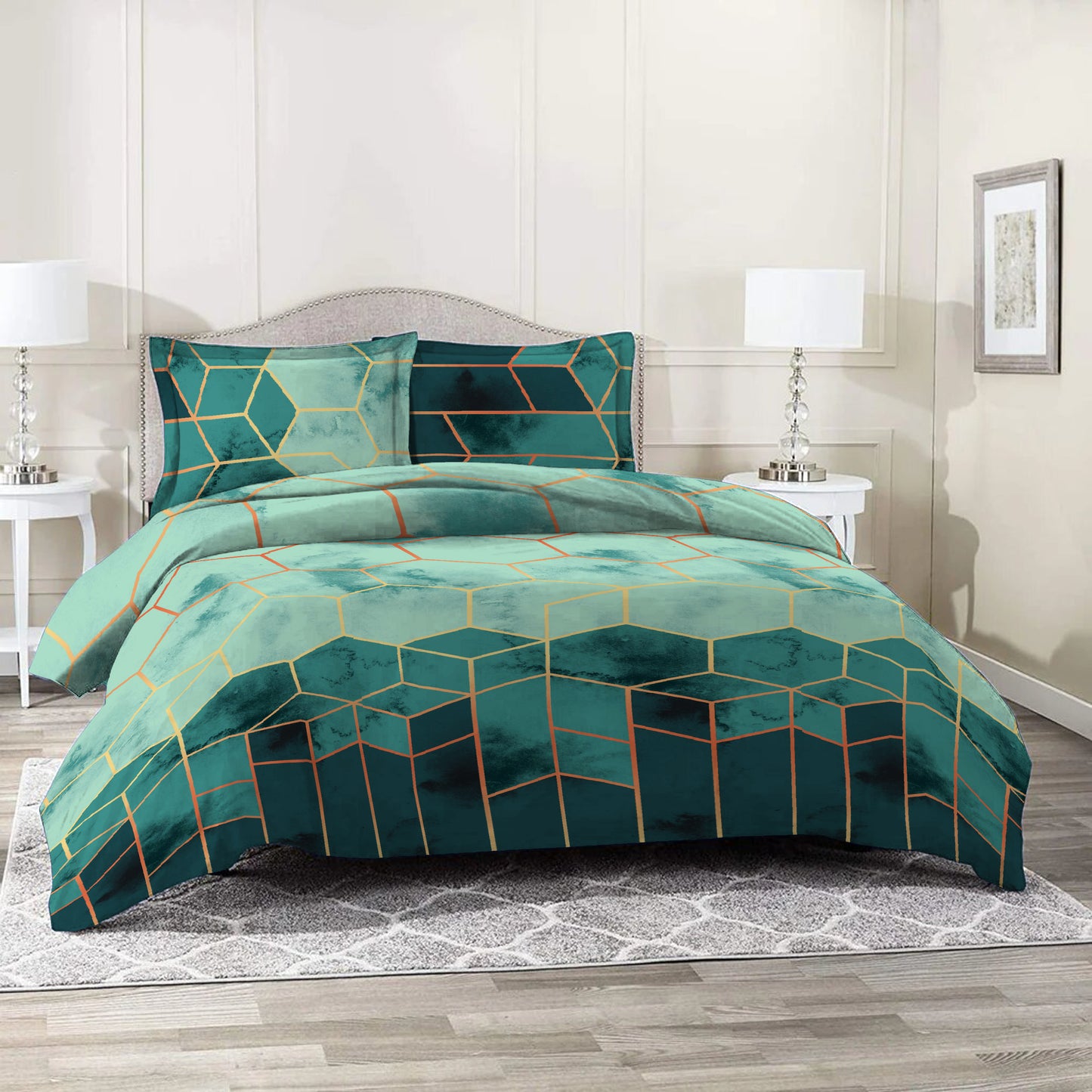 3/6 Piece - Santorni-Green Set - 2056